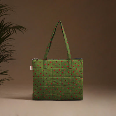 Handcrafted Quilted Handbag 21