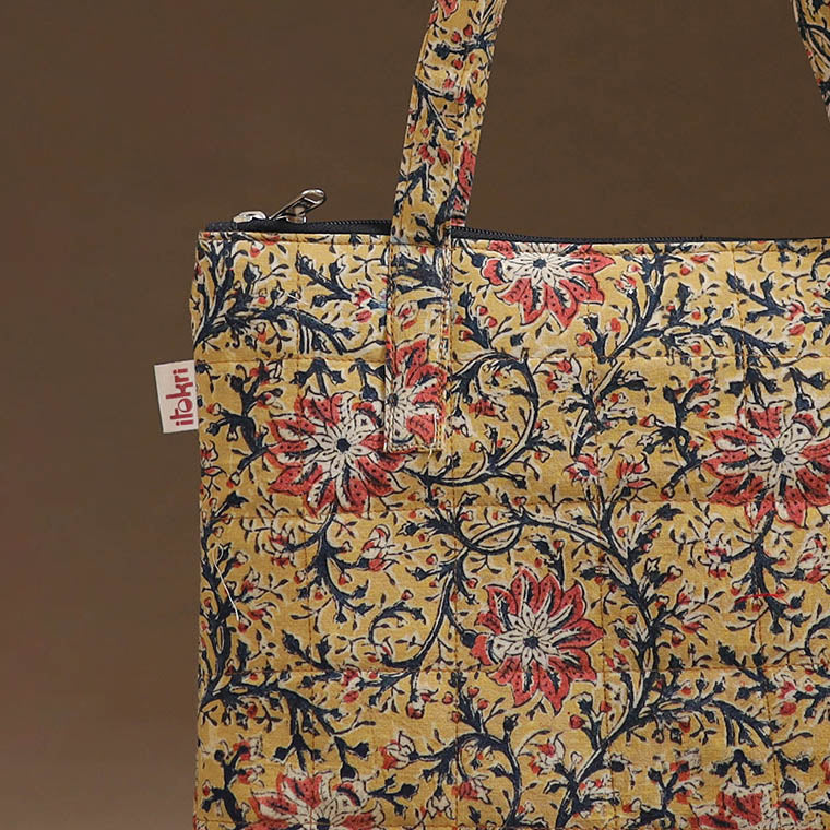 Handcrafted Quilted Handbag 29