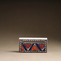 Multicolor - Madhubani Handpainted Cotton Clutch 01