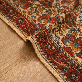Warangal Handwoven Kalamkari Block Print Cotton Mat (2 x 2 Feet) 05