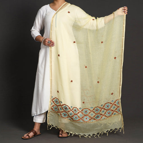 hand embroidery dupatta