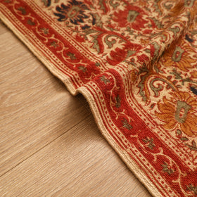 Warangal Handwoven Kalamkari Block Print Cotton Mat (2 x 2 Feet) 09