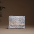 Lace Work Printed Quilted Laptop Bag