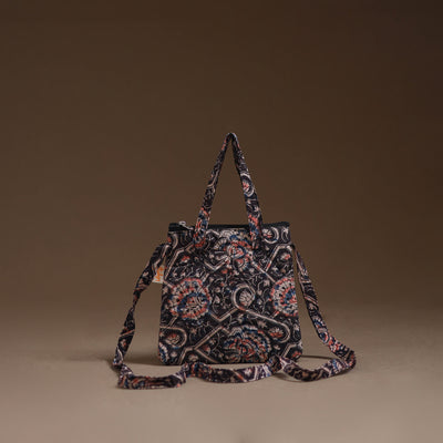 Handcrafted Quilted Sling Bag 03