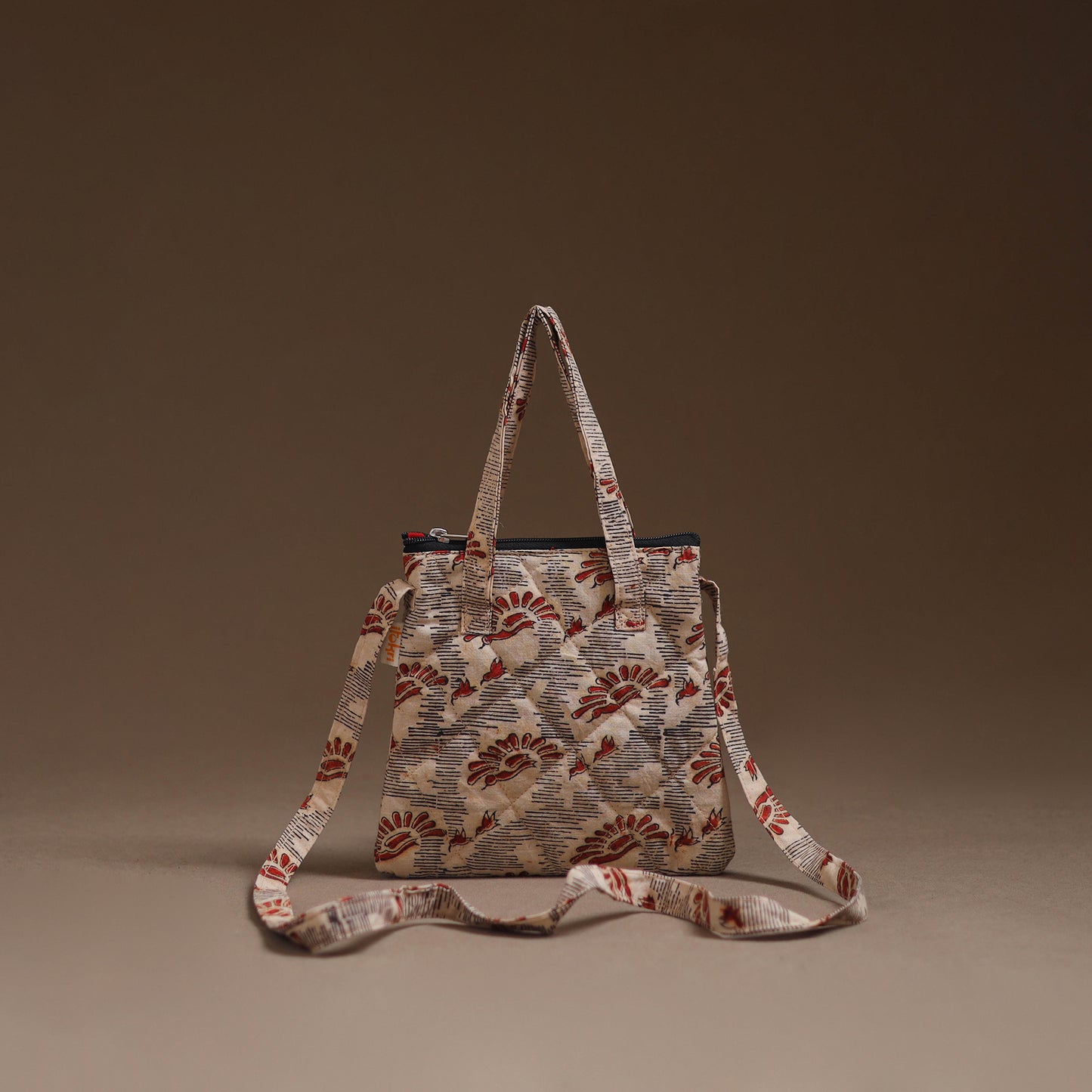 Handcrafted Quilted Sling Bag 04