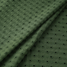 Floral Embroidered Cotton Hakoba Fabric 11