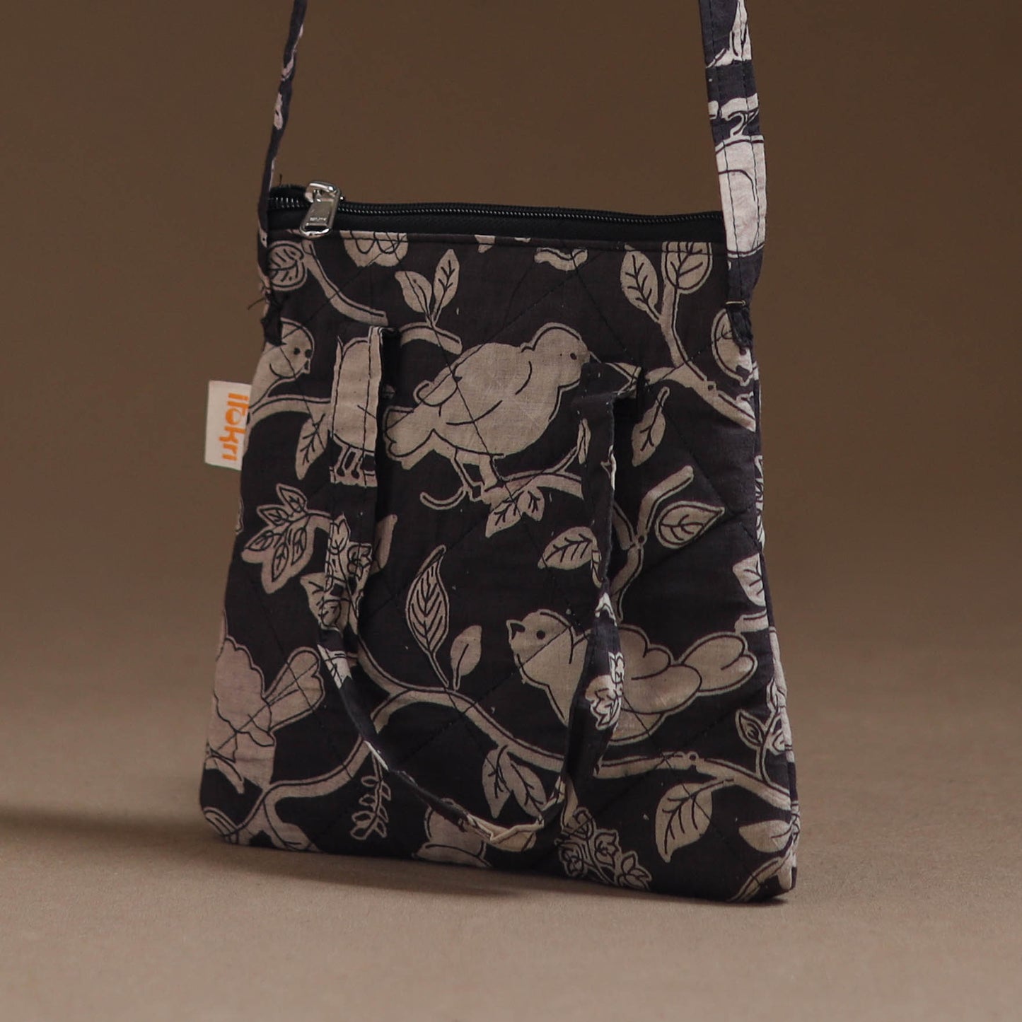Handcrafted Quilted Sling Bag 05