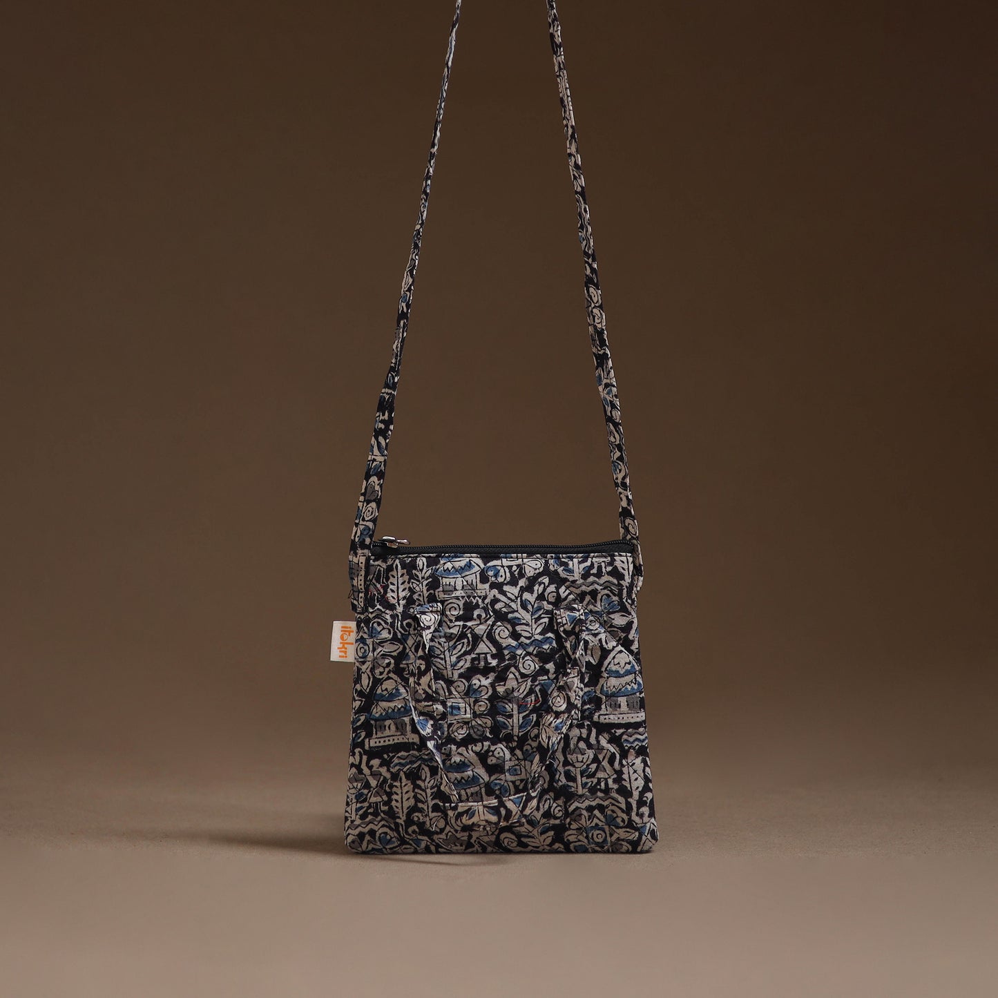 Handcrafted Quilted Sling Bag 08