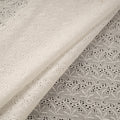 Floral Embroidered Cotton Hakoba Fabric 03
