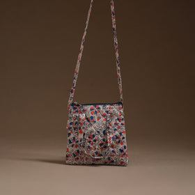 Handcrafted Quilted Sling Bag 10