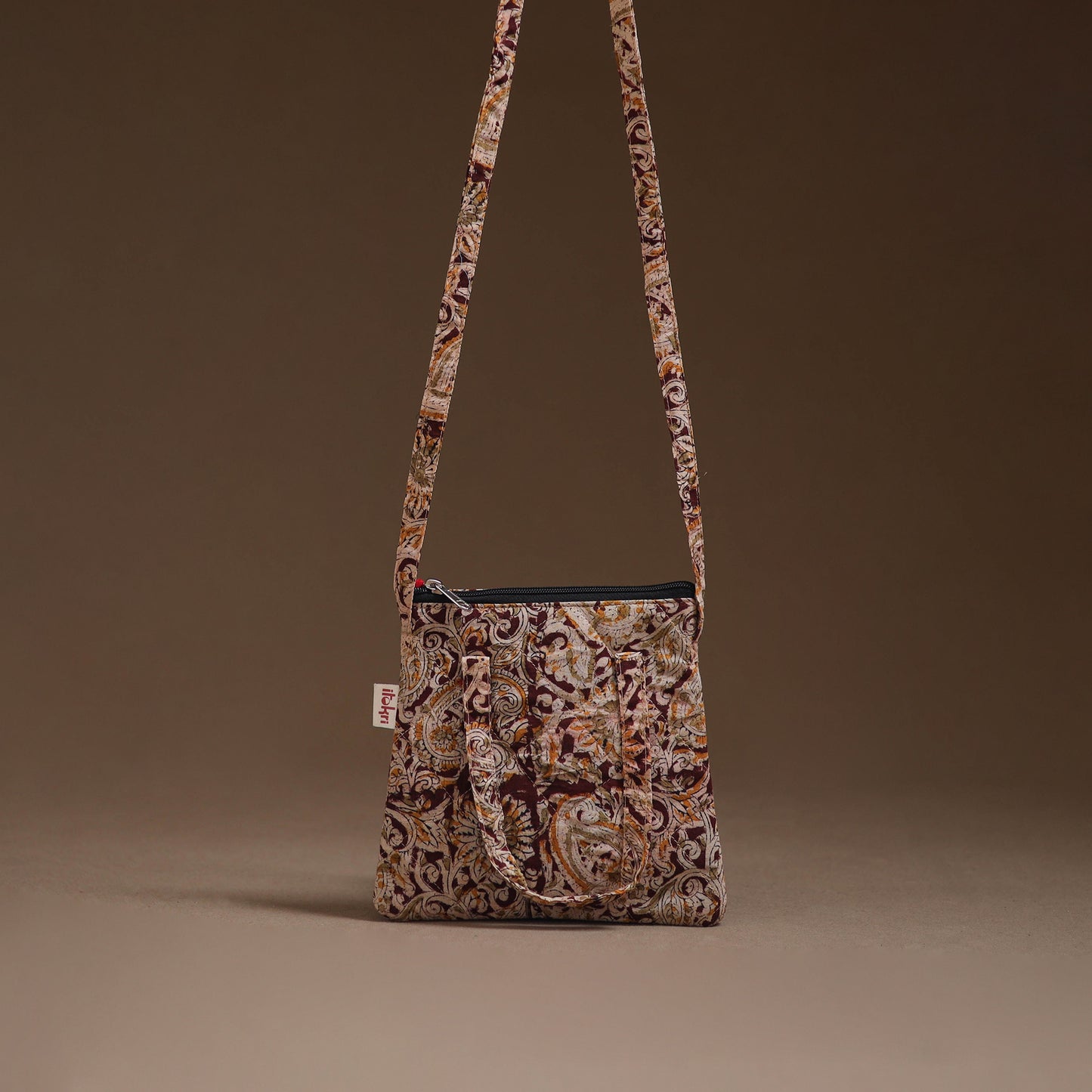 Handcrafted Quilted Sling Bag 11