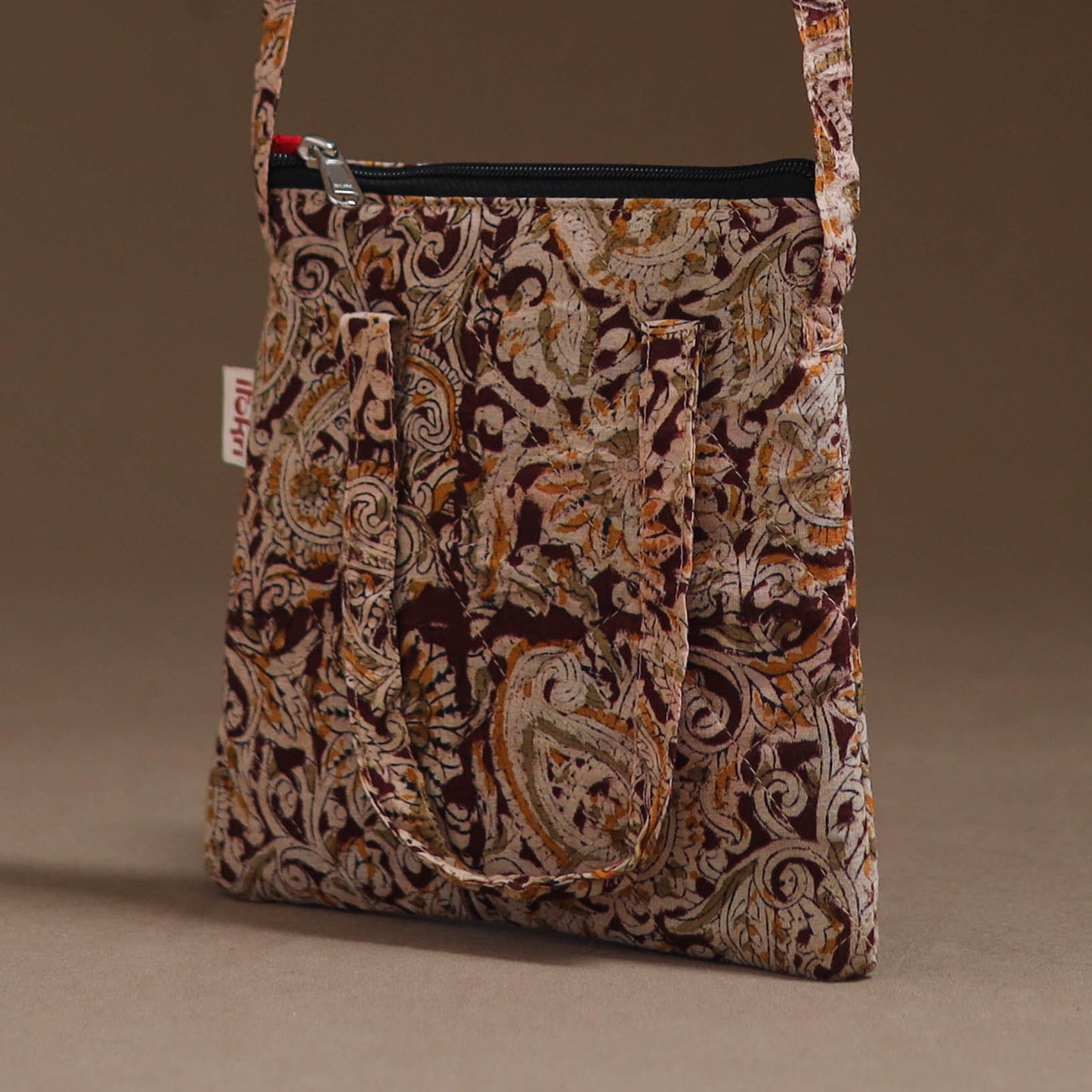 Handcrafted Quilted Sling Bag 11