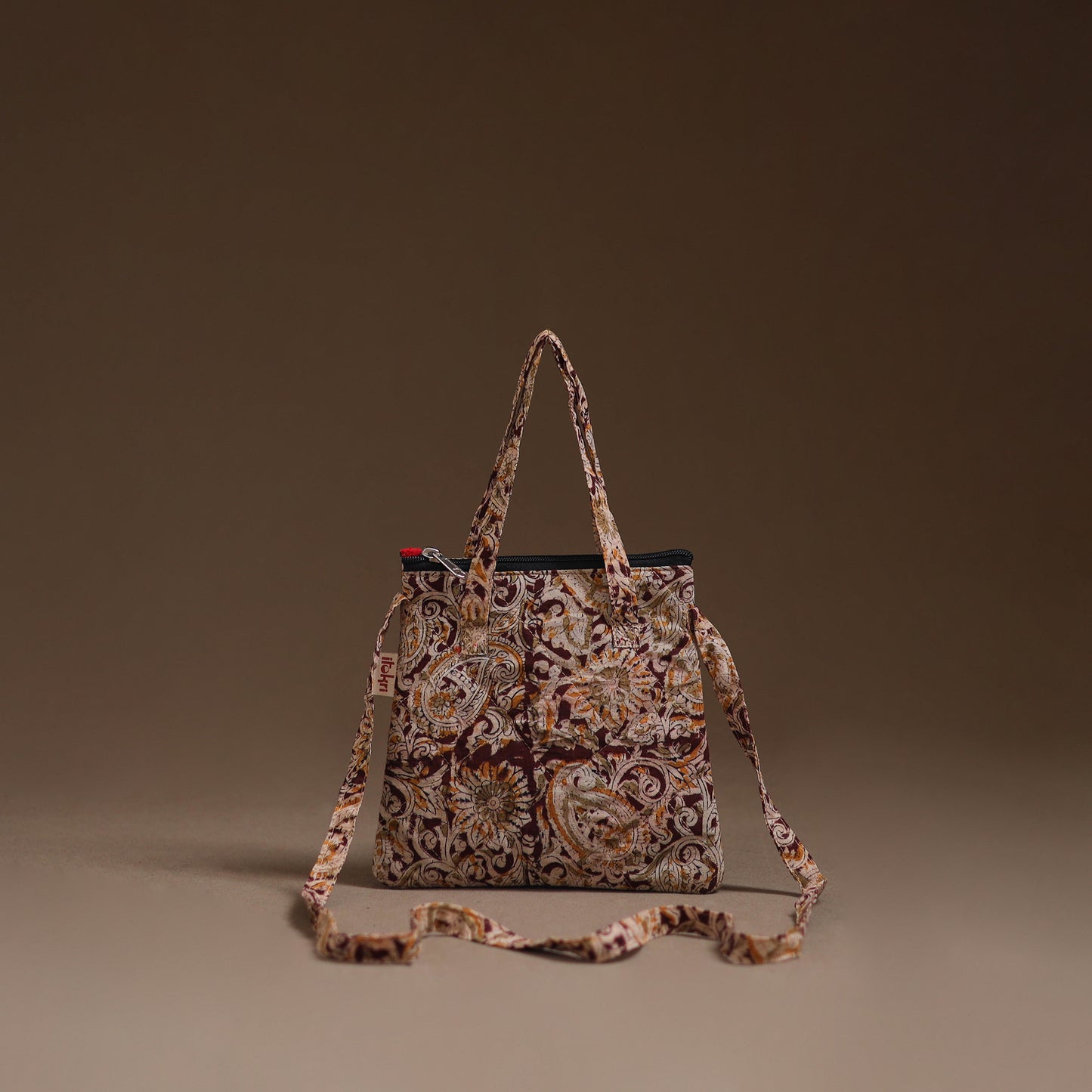 Handcrafted Quilted Sling Bag 11