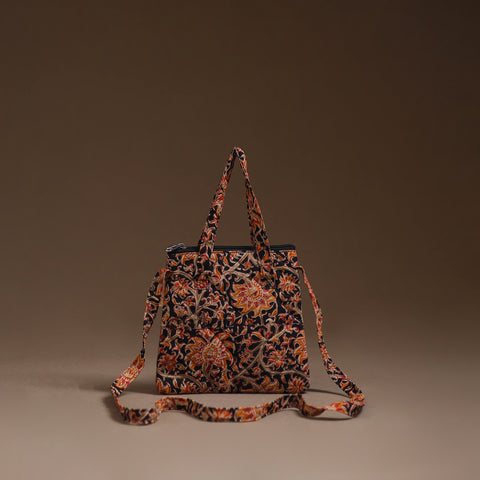 Multicolor - Handcrafted Quilted Sling Bag 12