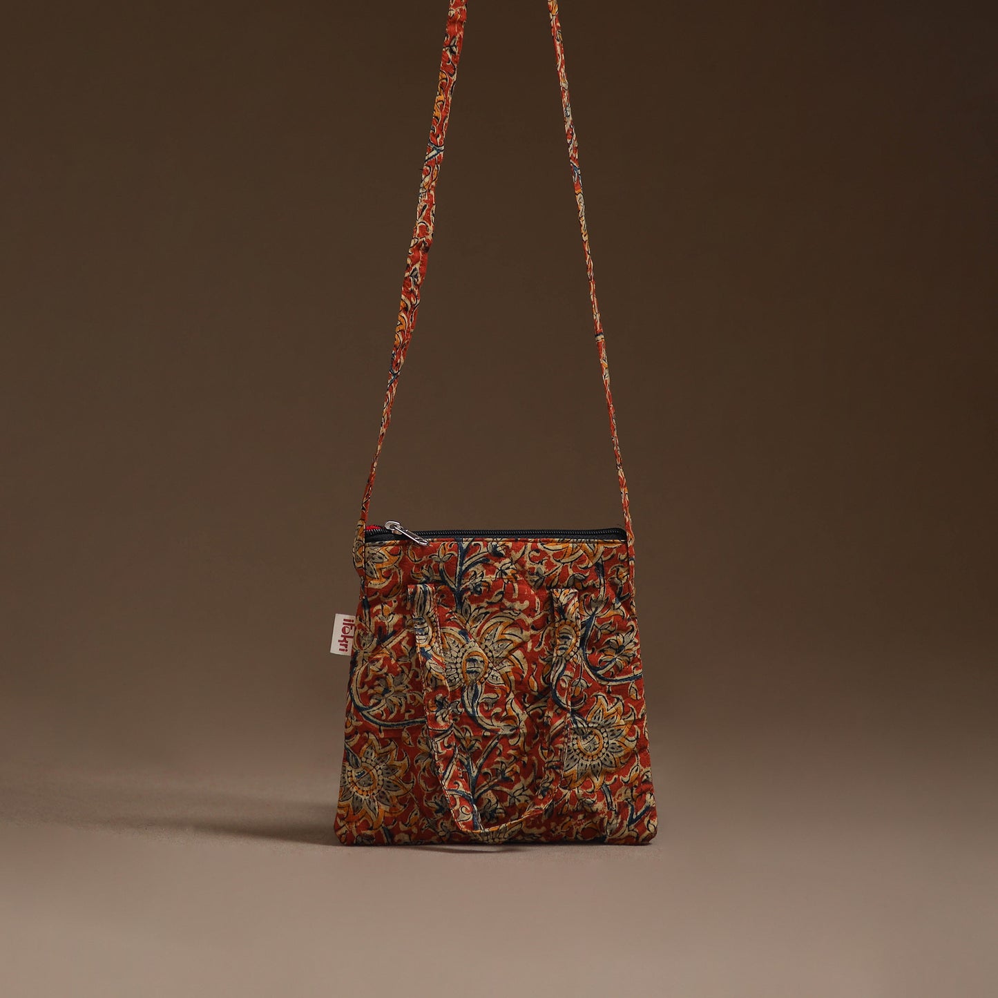 Handcrafted Quilted Sling Bag 13