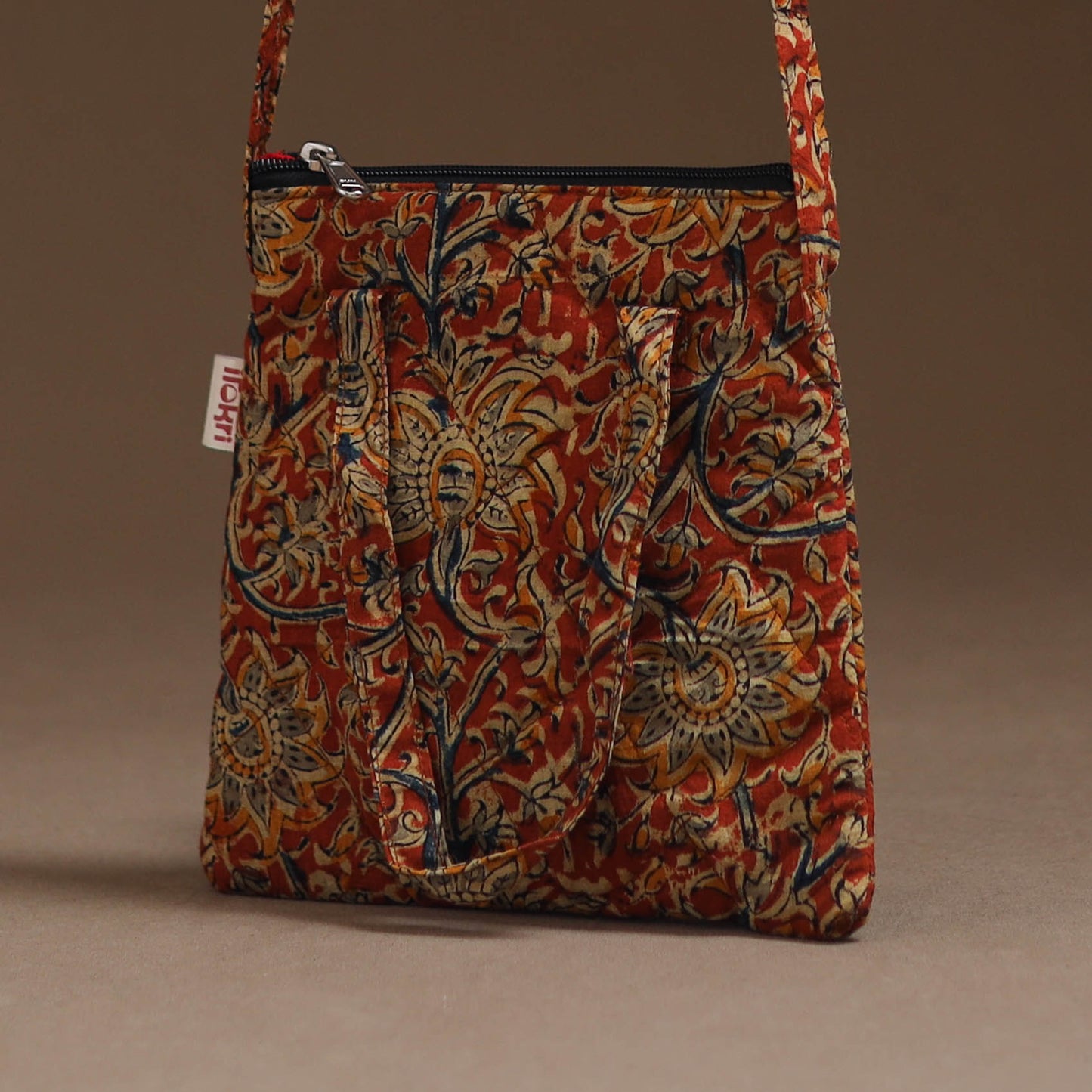 Handcrafted Quilted Sling Bag 13