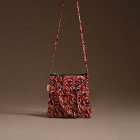 Handcrafted Quilted Sling Bag 14