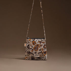 Handcrafted Quilted Sling Bag 15