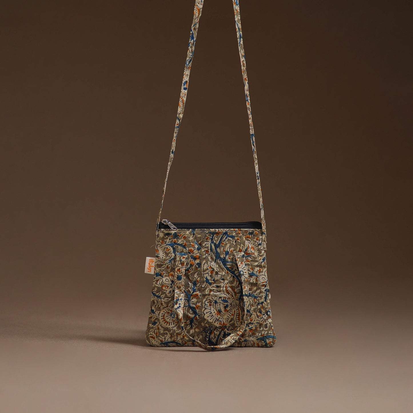 Handcrafted Quilted Sling Bag 16