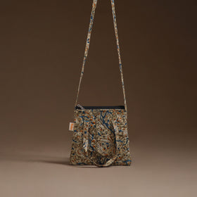 Handcrafted Quilted Sling Bag 16