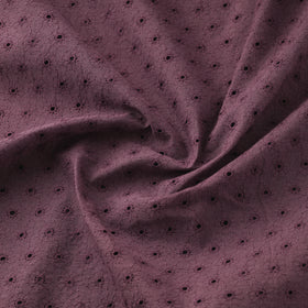 Floral Embroidered Cotton Hakoba Fabric 07