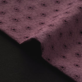 Floral Embroidered Cotton Hakoba Fabric 07