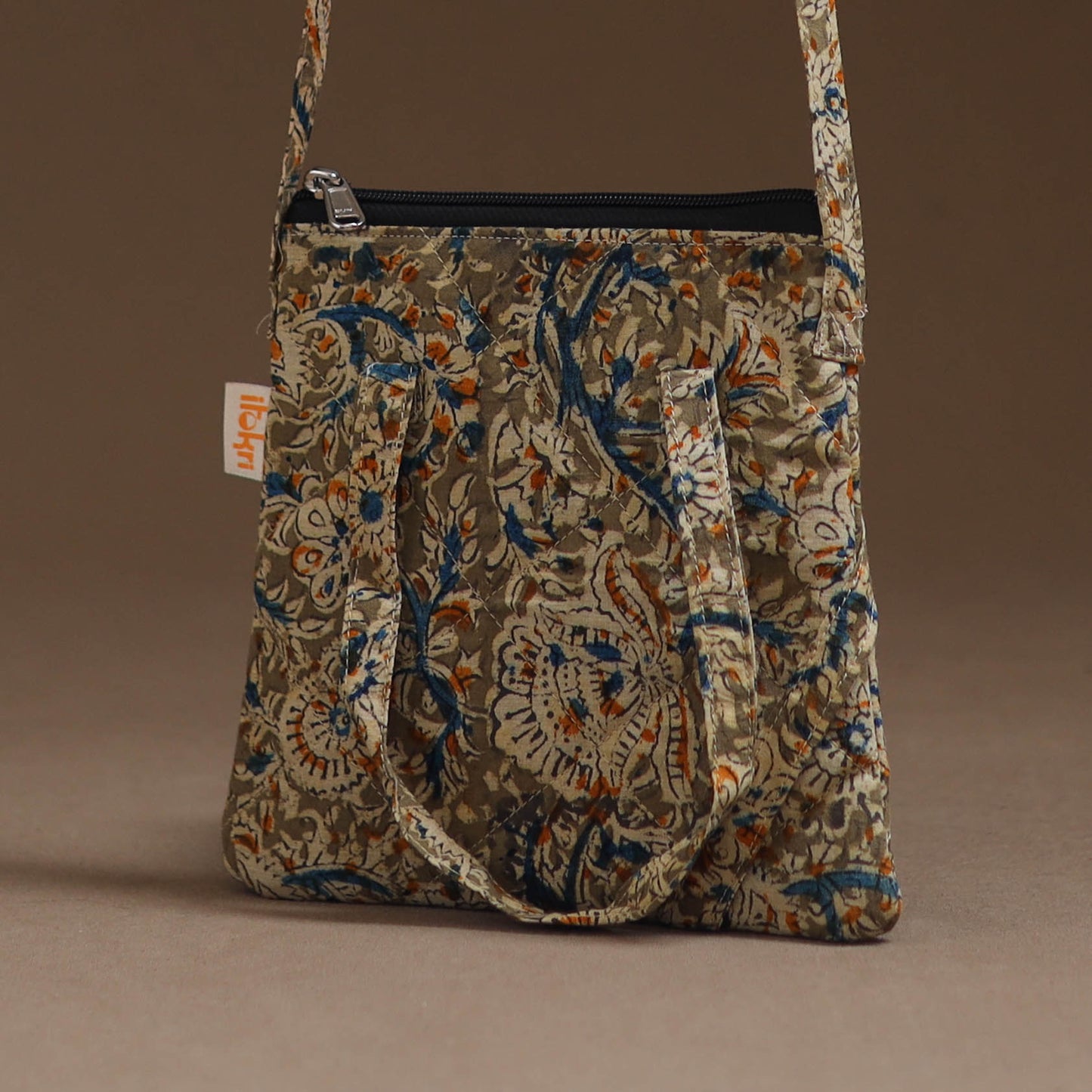 Handcrafted Quilted Sling Bag 16