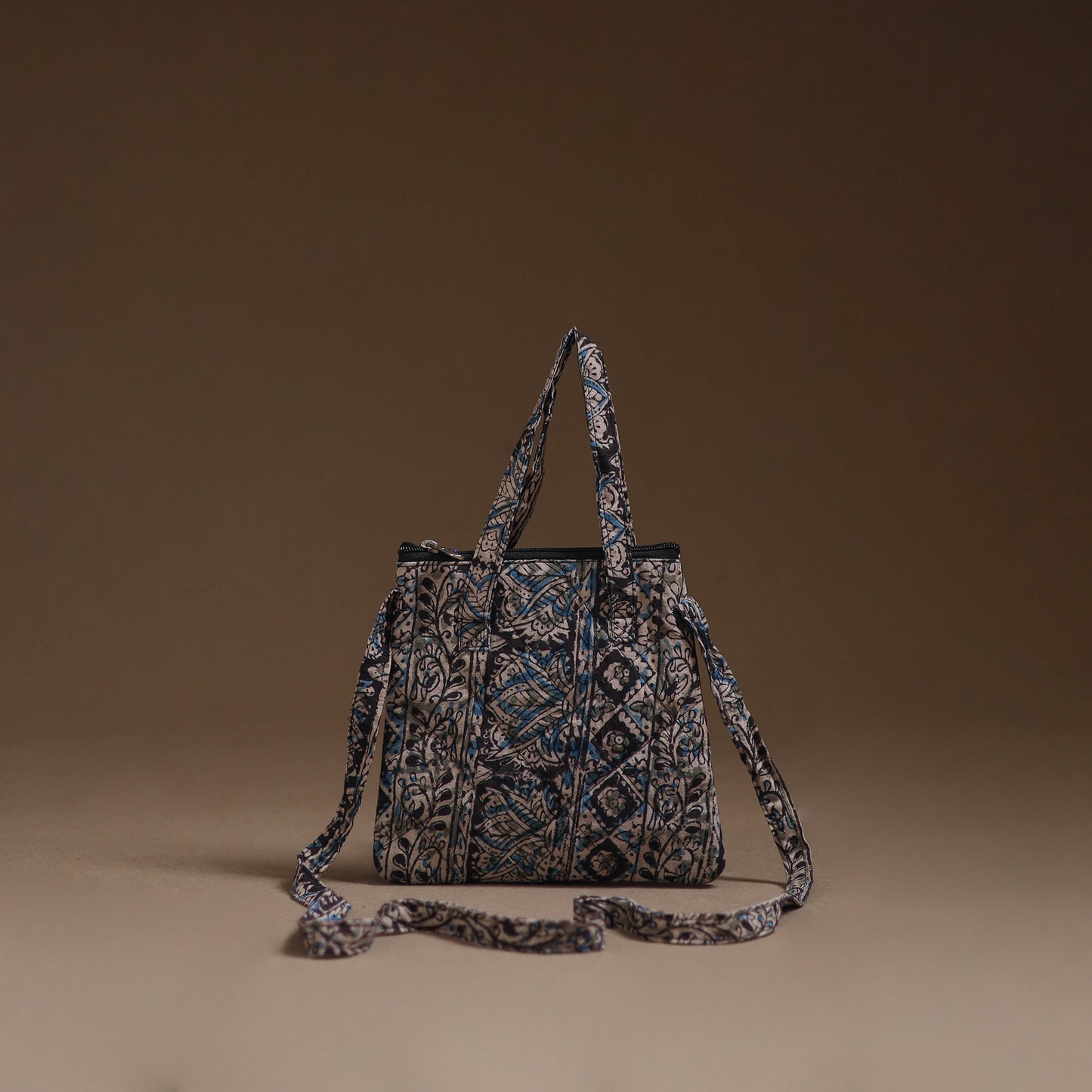 Handcrafted Quilted Sling Bag 17