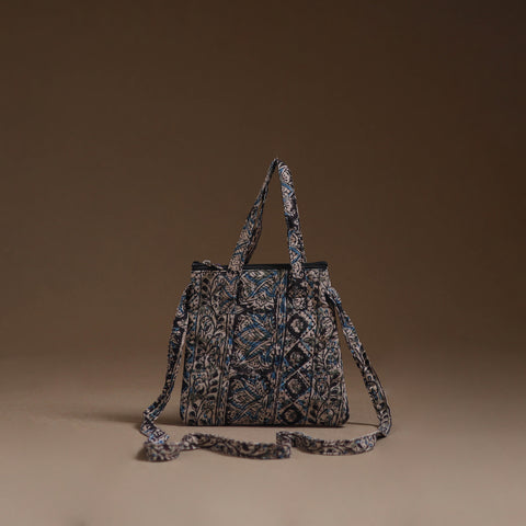 Multicolor - Handcrafted Quilted Sling Bag 17