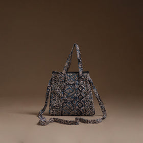 Handcrafted Quilted Sling Bag 17