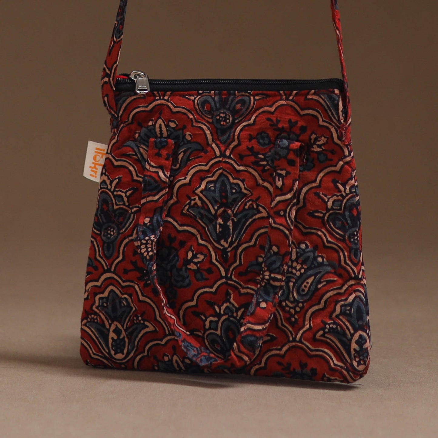 Handcrafted Quilted Sling Bag 19