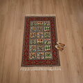 Original Kashmiri Chain Stitch Crewel Hand Embroidery Rug / Carpet (5 x 3 Feet) 08