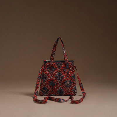 Handcrafted Quilted Sling Bag 19