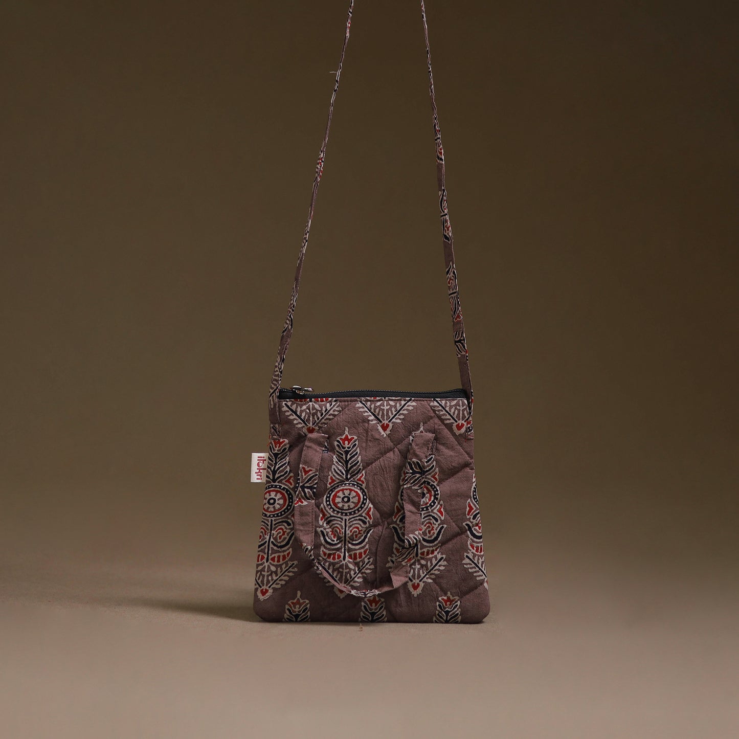 Handcrafted Quilted Sling Bag 20