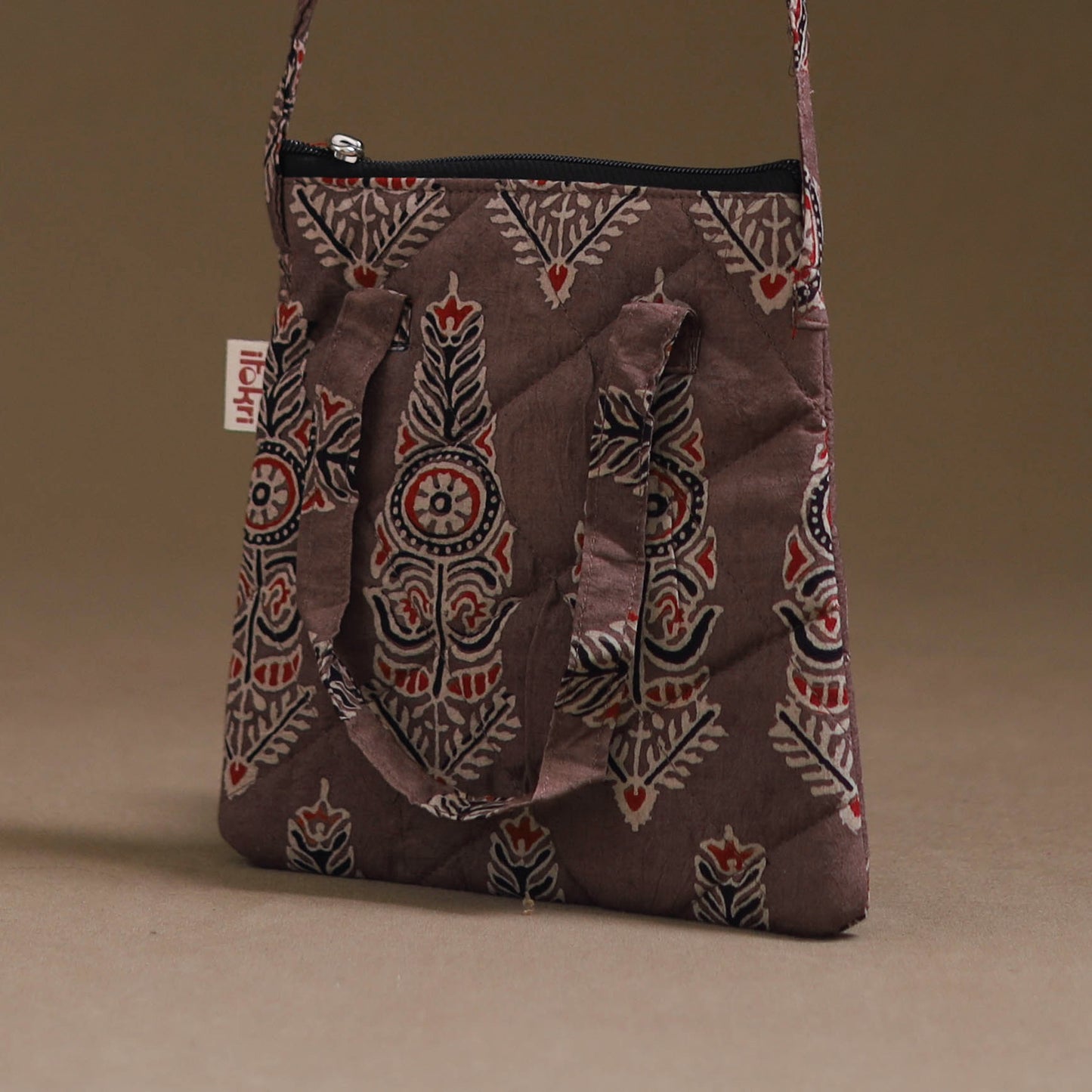 Handcrafted Quilted Sling Bag 20