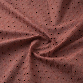 Floral Embroidered Cotton Hakoba Fabric 10