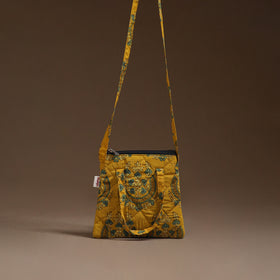 Handcrafted Quilted Sling Bag 21