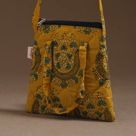 Handcrafted Quilted Sling Bag 21