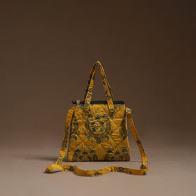 Handcrafted Quilted Sling Bag 21