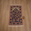 Original Kashmiri Chain Stitch Crewel Hand Embroidery Rug / Carpet (5 x 3 Feet) 09