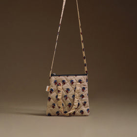 Handcrafted Quilted Sling Bag 22