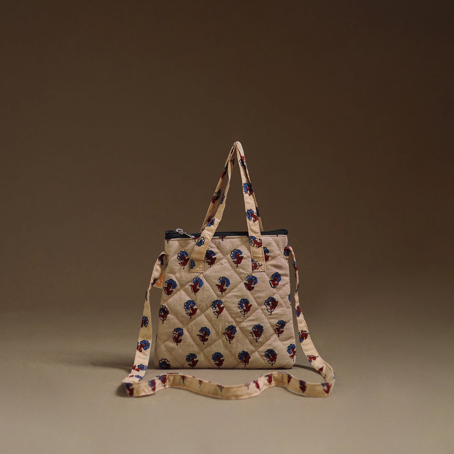 Handcrafted Quilted Sling Bag 22