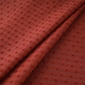 Floral Embroidered Cotton Hakoba Fabric 13