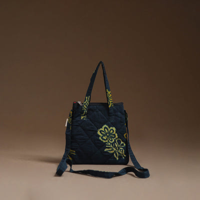 Handcrafted Quilted Sling Bag 23