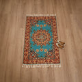 Original Kashmiri Chain Stitch Crewel Hand Embroidery Rug / Carpet (5 x 3 Feet) 10