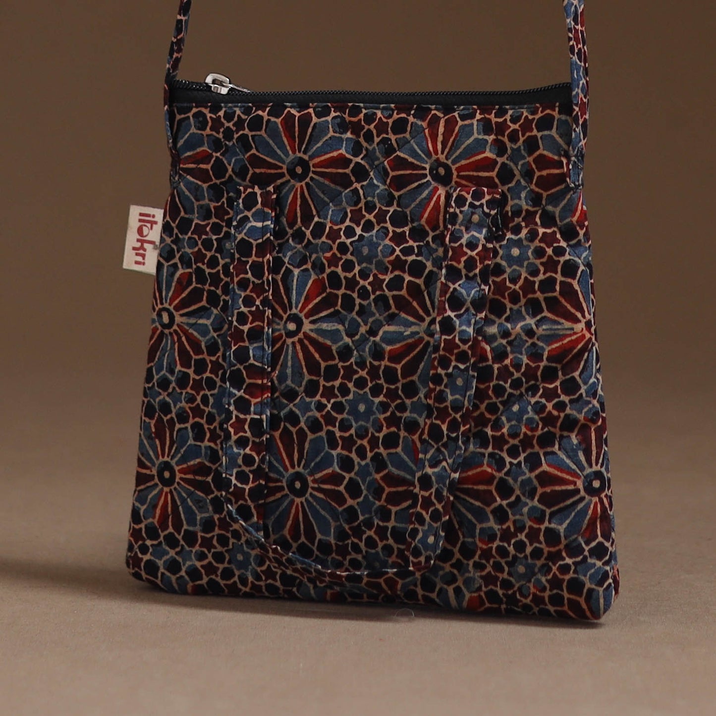 Handcrafted Quilted Sling Bag 25
