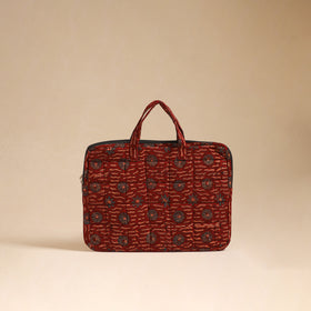 Handcrafted Quilted Laptop Bag (12 x 16 in) 01