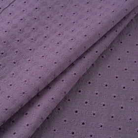 Floral Embroidered Cotton Hakoba Fabric 15