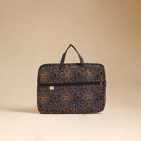 Handcrafted Quilted Laptop Bag (12 x 16 in) 02