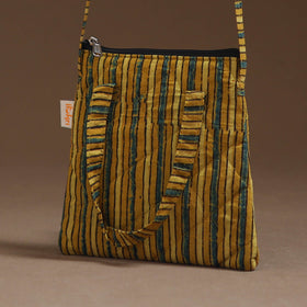 Handcrafted Quilted Sling Bag 26